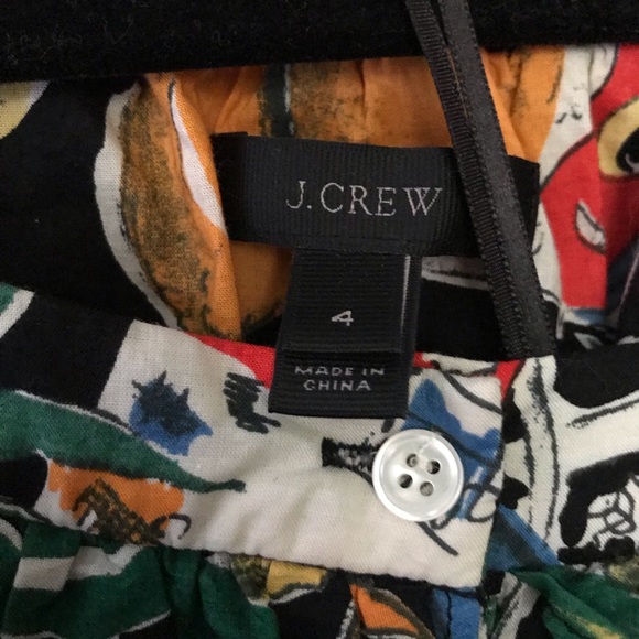 Super fun off the shoulder J Crew top - Picture 3 of 3